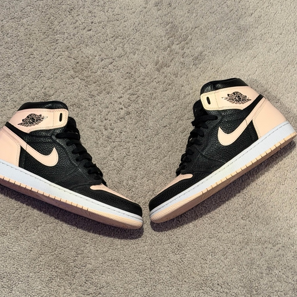 Air Jordan 1 High – Black / White / Sail (Worn Once, no box)